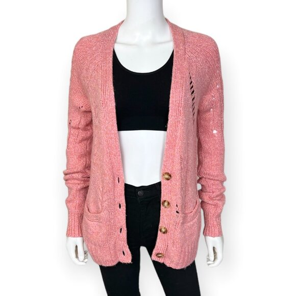 Raquel Allegra Cozy Cardigan  Preowned condition, gently worn, no visible flaws. - Picture 3 of 11